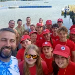 Grupa uczestników szkolenia Młodszego Ratownika WOPR